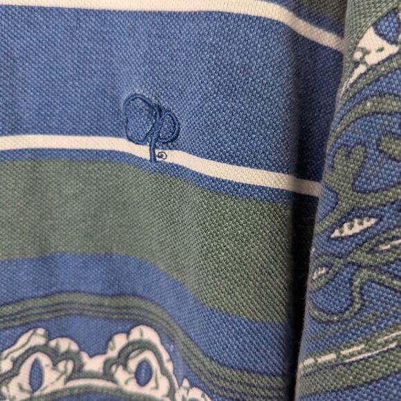 Vintage 90s Ocean pacific island striped t-shirt Medium - Picture 3 of 8